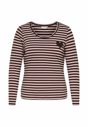 ONLY Carmakoma, BLOUSE CARBODIL BLOUSE - Langærmet T-shirt - coffee bean
