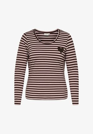 ONLY Carmakoma, BLOUSE CARBODIL BLOUSE - T-shirt à manches longues - coffee bean