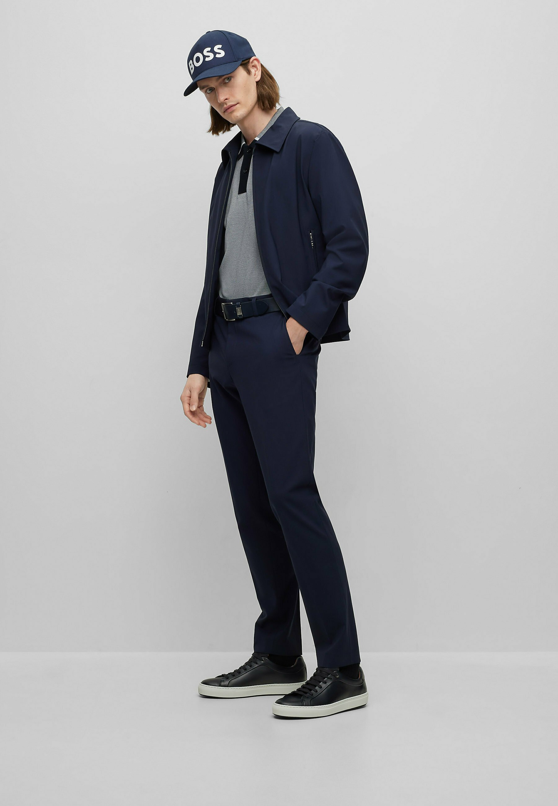 BOSS MIRAGE TENN BU A N - Trainers - dark blue one/dark blue 