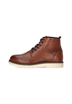 WILLIAMS - Schnürstiefelette - cognac