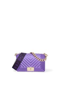 Marc Ellis Borsa a tracolla - purple and gold