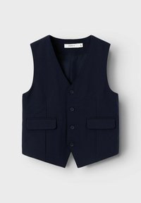 Name it REGULAR FIT - Strukirani kaput - dark sapphire