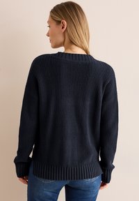 Cecil MIT STRUKTUR - Kardigan - blau