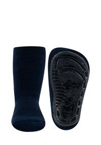Ewers STOPPER 2ER-SET UNI - Socks - marine jeans meliert