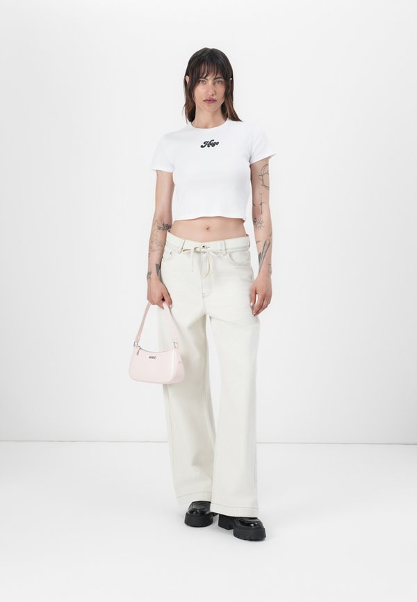 ELIJAH - Wide Leg - ice bleached denim2