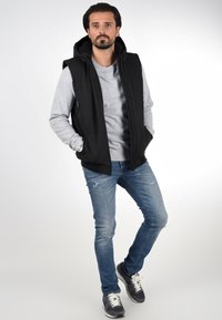Blend BHElano - Strukirani kaput - black