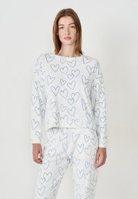DOWY - Nachtwäsche Shirt - white