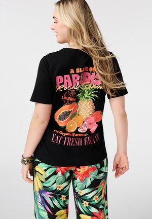 MS Mode, T-SHIRT - T-shirt print - black