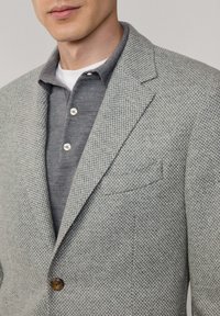 Façonnable BIRDSEYE WEAVE - Americana - light grey marl