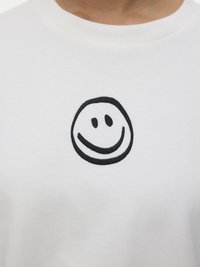 Vero Moda VMSARA METTE BOX JRS GA  - Marškinėliai su spaudiniu - snow white