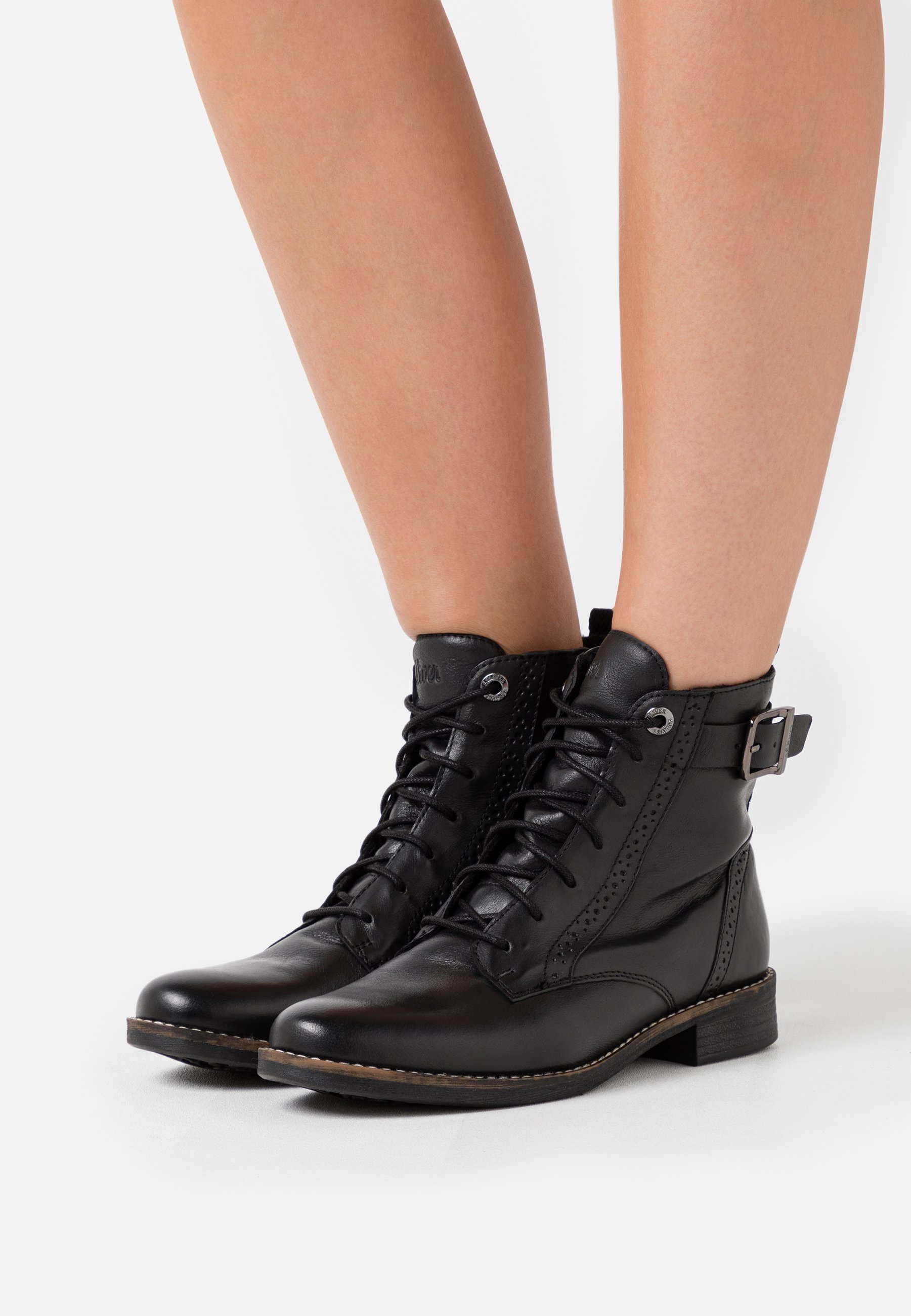 s oliver lace up ankle boots