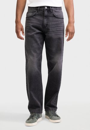 BROOKLYN - Džínsy s rovným strihom - grey (washed black in rl)