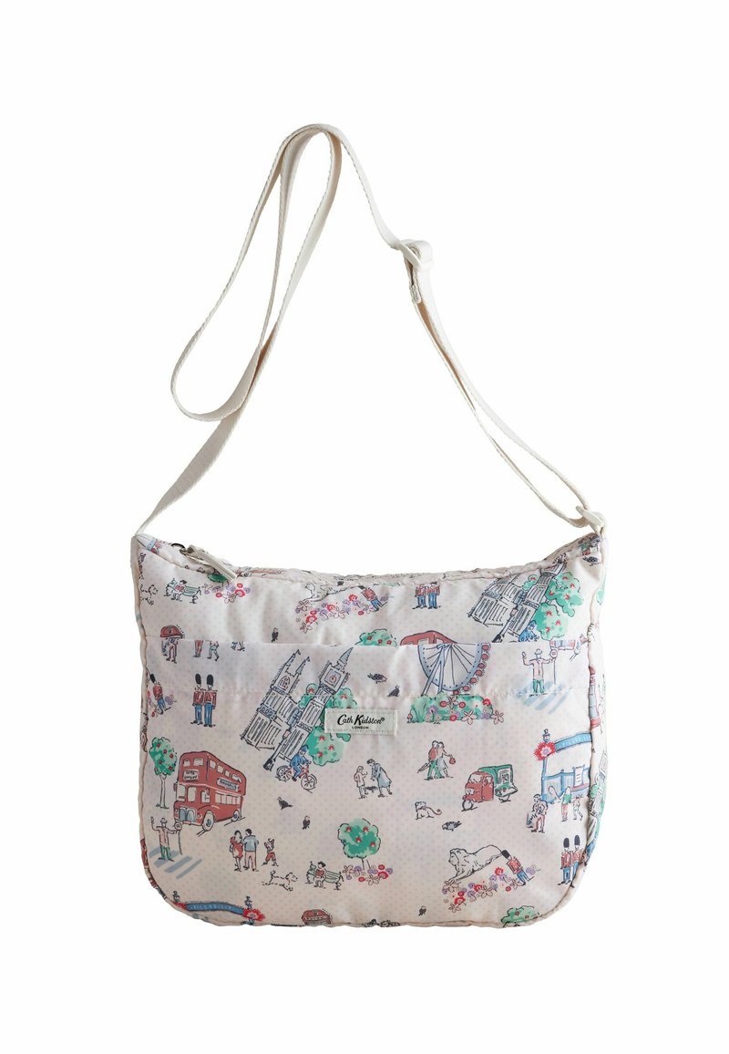 Cath Kidston FOLDAWAY - Taška s příčným popruhem - ecru lovely london