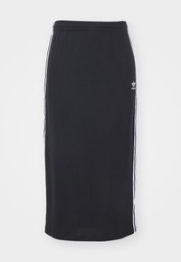 SEAMLESS KNIT - Pencil skirt - black