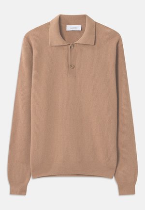 MAN POLO KEY LOOK - Strickpullover - brown