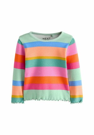 Next REGULAR FIT - Ilgarankovis viršutinės dalies drabužis - rainbow stripe