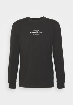 TRAIN INSANE REGULAR TEE UNISEX - Langærmet T-shirt - black