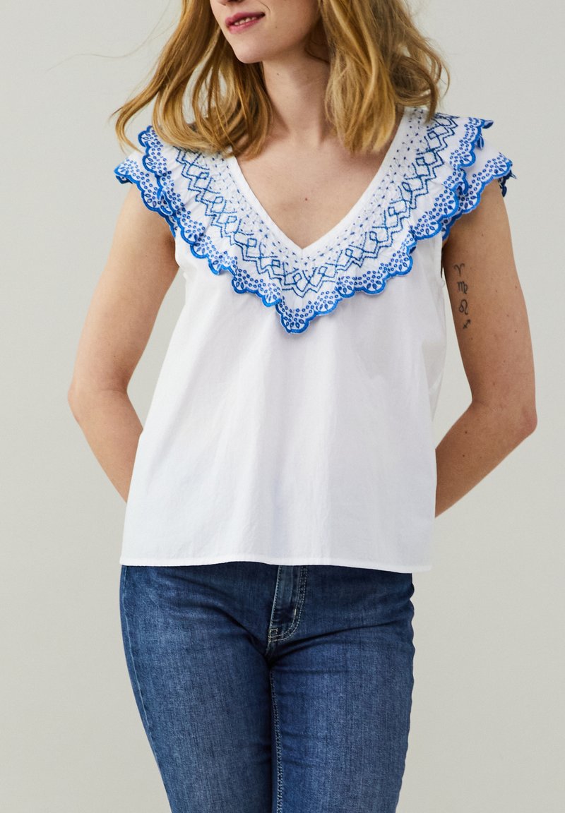 Odd Molly - LOGAN - Blouse - bright white, Enlarge