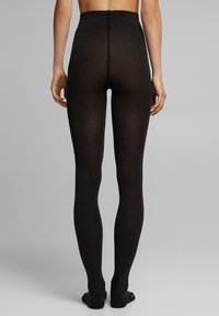 Esprit PLAIN - Collants - black