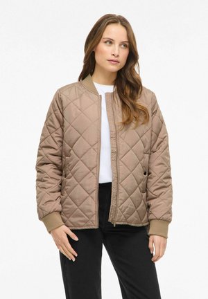 VITATE GESTEPPTE - Overgangsjakke - taupe gray