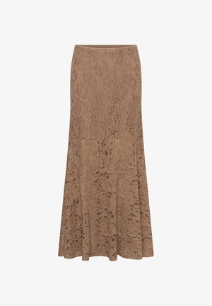 InWear, HAVANNAIW SKIRT - Μάξι φούστα - chocolate malt