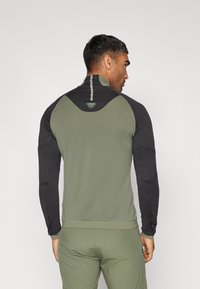 Dynafit SPEED PTC 1/2 ZIP M - Fleecetrøjer - black out/thyme
