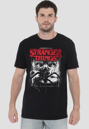 STRANGER THINGS VECNA MINDFLAYER POSTER - Print T-shirt - black