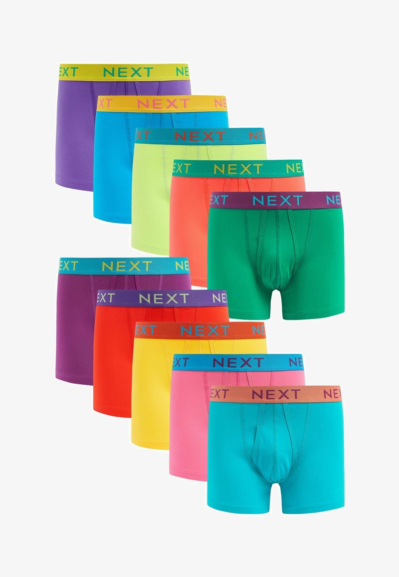 Next A FRONTS 10 PACK - Bokserit - bright contrast colour waistband
