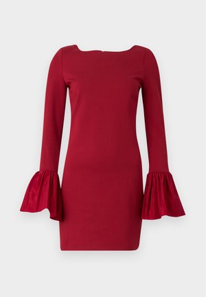 STAUD HAWTHORNE DRESS - Robe en jersey - rouge