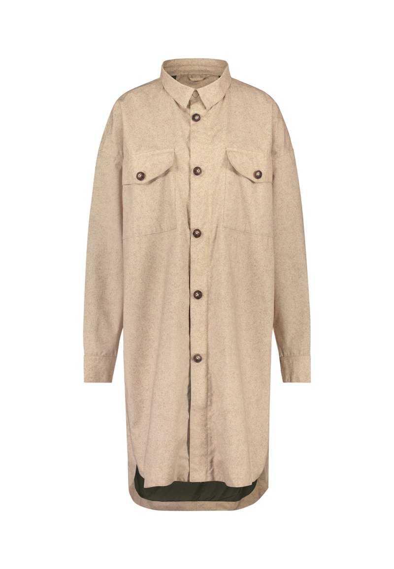 Damen Parkas | AGU OVERSIZED RAIN URBAN OUTDOOR Klassischer Mantel moonlight melange/weiß - ZK11329 Damen Parkas | AGU OVERSIZED RAIN URBAN OUTDOOR Klassischer Mantel moonlight melange/weiß - ZK11329