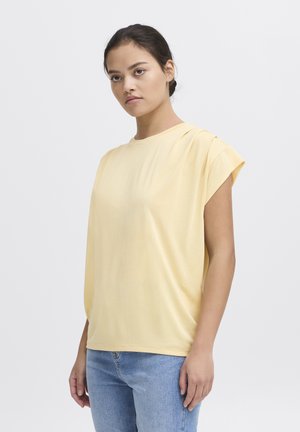 IHLISKEN TO - T-shirt basic - reed yellow