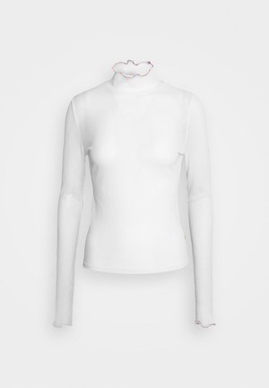 LETTUCE EDGE SECOND SKIN PRIDE - Long sleeved top - white