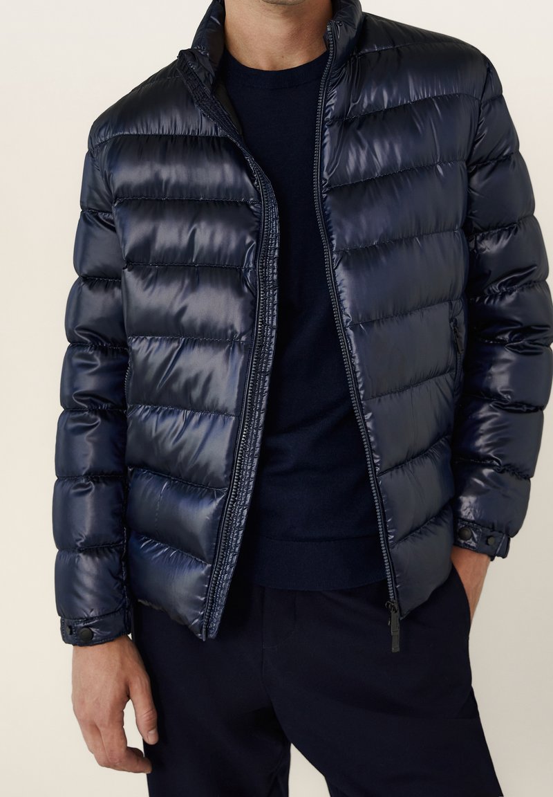 Massimo Dutti Vinterjakker - dark blue
