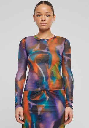 Urban Classics AOP LONGSLEEVE - Hosszú ujjú felső - multicolorreflection