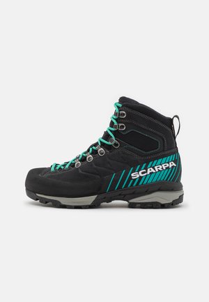 Scarpa, MESCALITO TRK GTX - Hiking shoes - dark anthracite/tropical green