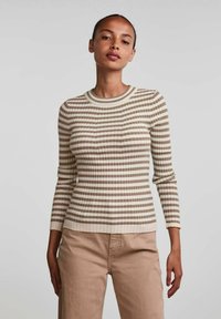Pieces PCCRISTA O NECK  - Maglione - fossil