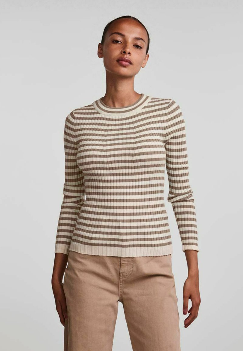 Pieces PCCRISTA O NECK  - Maglione - fossil