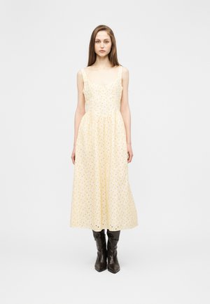 CORSET EYELET - Φόρεμα ημέρας - country yellow