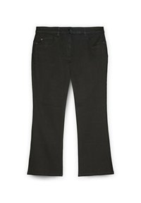 DESIGN - Vestito di jeans stile polo lavaggio nero