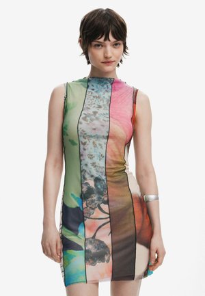 PANEL  - Shift dress - green