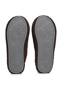 Tommy Hilfiger WARM CURLY - Slippers - dark coffee