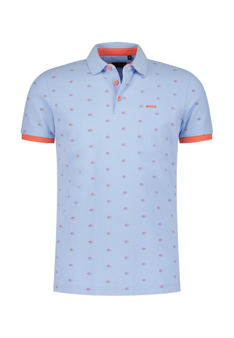 NZA New Zealand Auckland Poloshirt lichtblauw