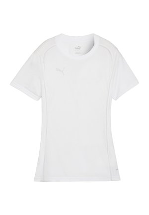 TEAMFINAL  - Sport T-shirt - weisssilber