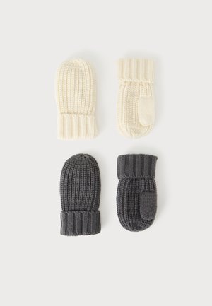 Friboo by Zalando, UNISEX 2 PACK - Ръкавици без пръсти - beige/dark grey
