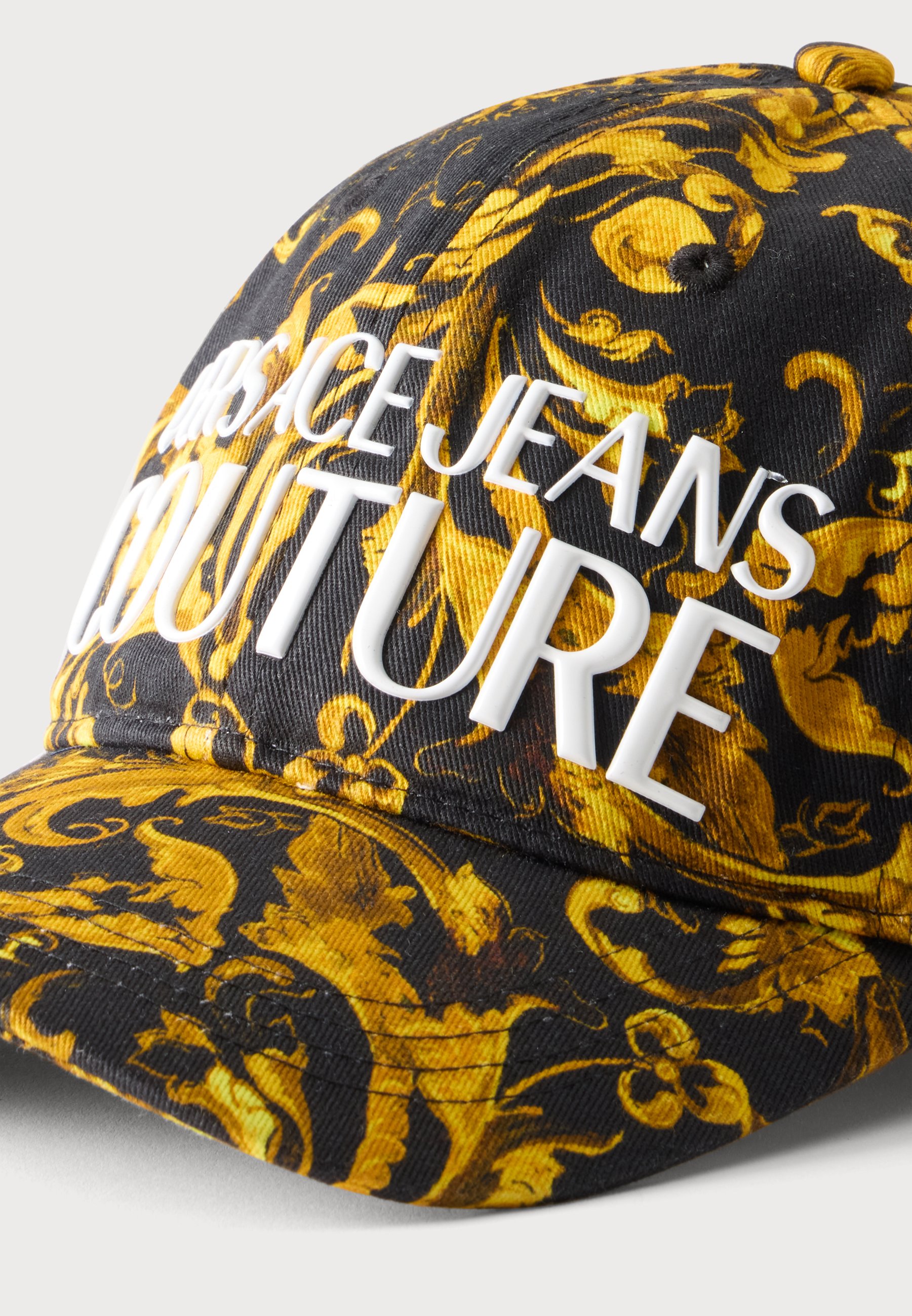 Versace Jeans Couture BAROCCO OUTLINE UNISEX - Cap - black/gold