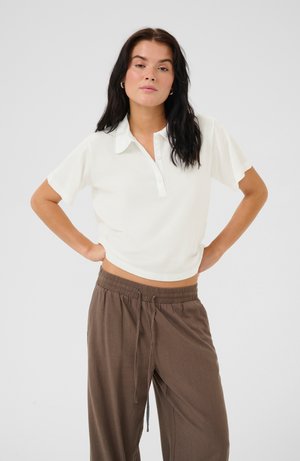 My Essential Wardrobe ABBYMW POLO TEE - Polo shirt - snow white