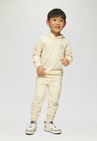 s.Oliver MIT UND KLEINEM DETAIL - Hoodie - helles sand