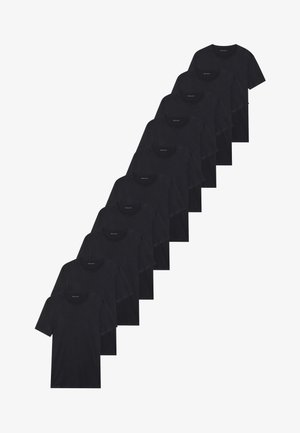 Pier One 10 PACK - T-Shirt basic - true black