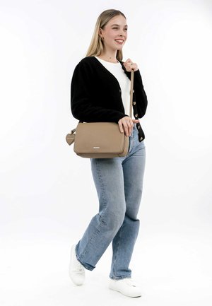 ENIE - Cross body bag - taupe