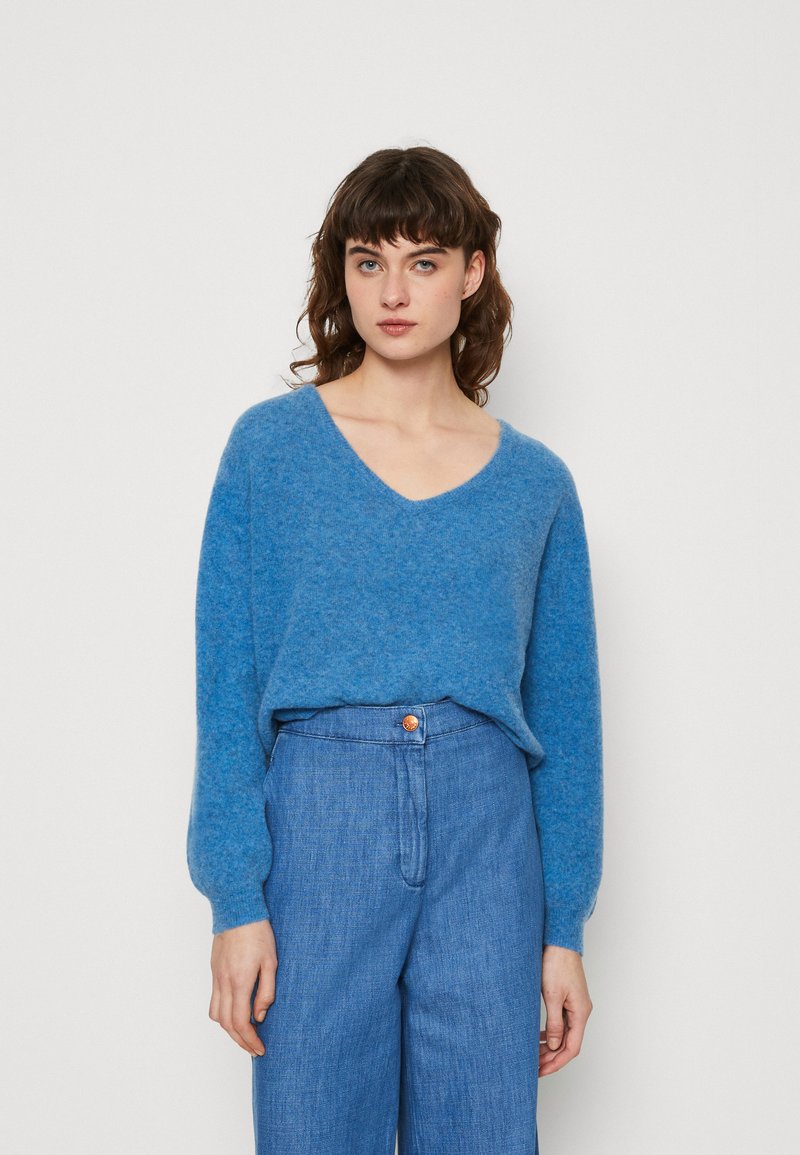 American Vintage Jumper bleuet multichine/blue Zalando.ie